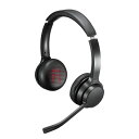 サンワサプライ MM-BTSH62BK Bluetoothヘッドセット(両耳タイプ・単一指向性) ペリフェラル BTヘッドセット・アダプタ SANWA SUPP...