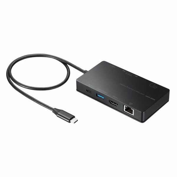 サンワサプライ USB-DKM3BK USB Type-C ドッキングステーション ペリフェラル ドッキングステーション SANWA SUPPLY 送料無料
