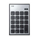 サンワサプライ NT-MBT23BK MAC用Bluetoothテンキー ペリフェラル テンキー SANWA SUPPLY 送料無料