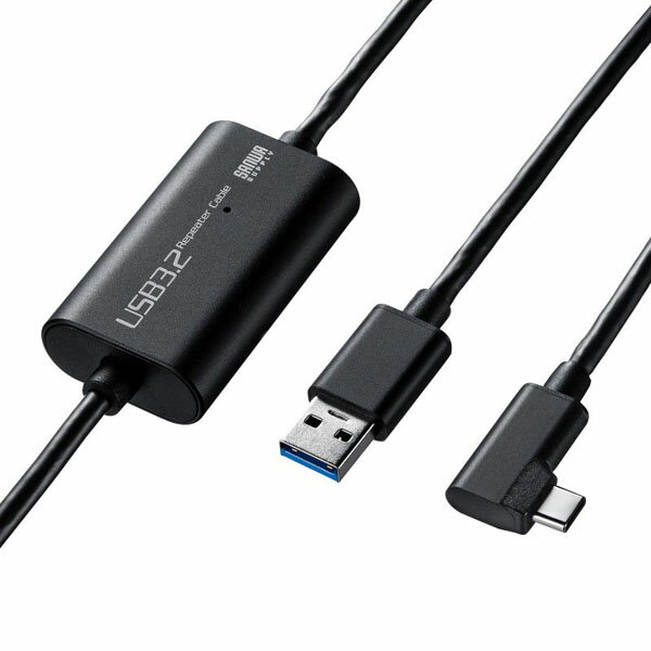 USB3.2 A-TypeCロングケーブル(5m・VRヘッドセット対応） KB-USB-RLC305