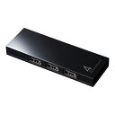 サンワサプライ USB-2H401BKN 磁石付きスリム4ポートUSB2.0ハブ ペリフェラル USBハブ SANWA SUPPLY 送料無料(2)