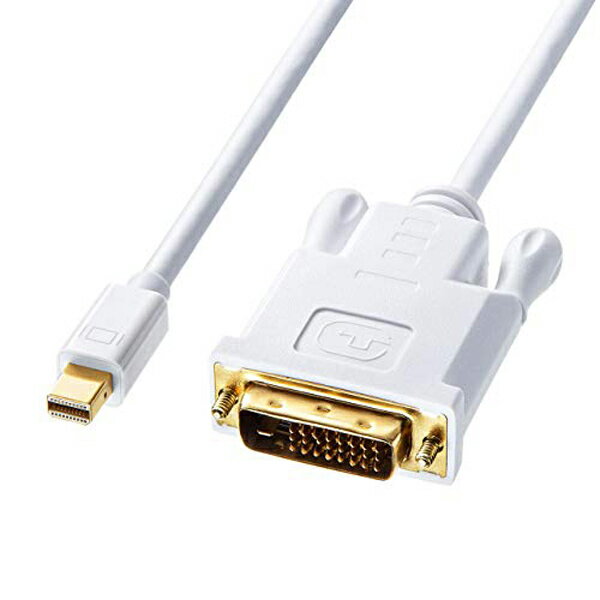 サンワサプライ KC-MDPDVA30 ミニDisplayPort-DVI変換ケーブル 3m ケーブル モニタケーブル SANWA SUPPLY