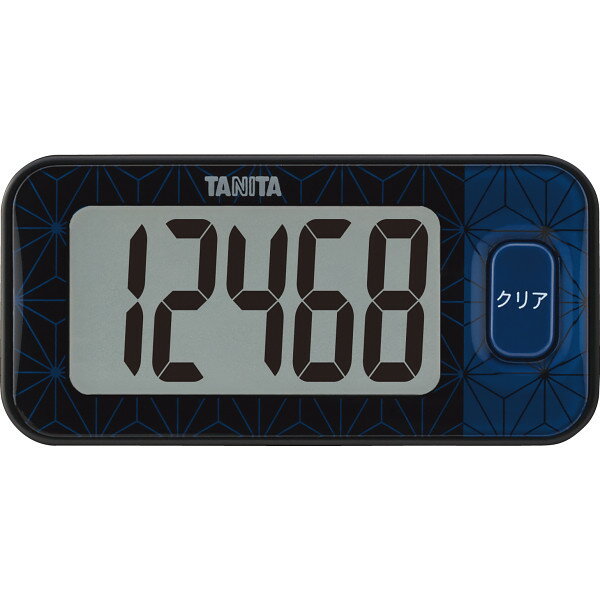 タニタ FB-740 3Dセンサー搭載歩数計 ブルーブラック 歩数計 TANITA