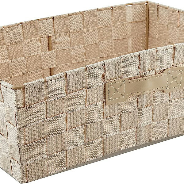ちどり産業 PPバスケット SF-902BG (幅38×奥行26×高さ13cm) バスケット ベージュ
