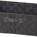 【24個セット】 ちどり産業 PPバスケット SF-902BK (幅38×奥行26×高さ13cm) バスケット ブラック