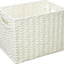 【20個セット】 ちどり産業 ペーパー収納BOX タテハーフ CH-405WH (幅18×奥行26×高さ20cm) 収納ボックス 収納かご リビング ダイニング 脱衣所 ベッドルーム ホワイトデー 洗面所 ホワイト 手作り 小物入れ バスケット