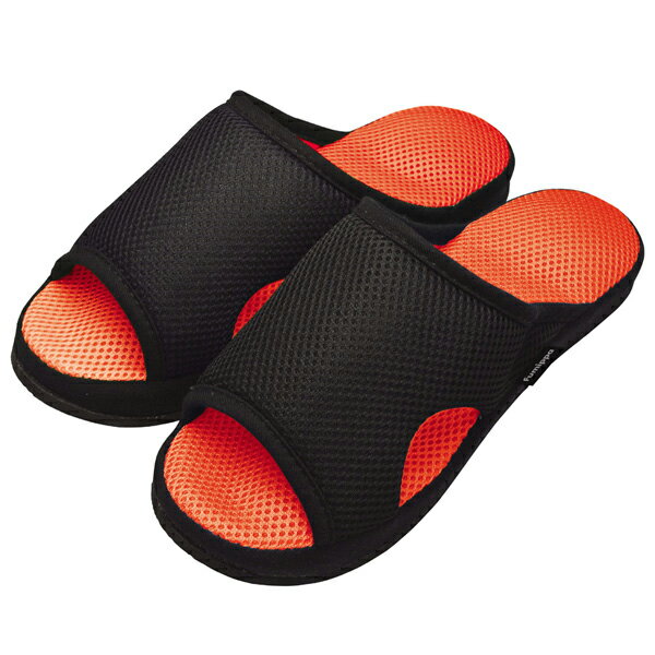 【20個セット】 アルファックス ガチ押し 健康ルームサンダル メンズふみっぱ オレンジ フリーサイズ 足つぼ マッサージ ダイエットスリッパ サンダル 健康サ...