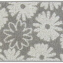 【10個セット】 ルックス キッチンマット シュクレ 45×120cm グレー すべり止め 洗える キッチン マット 台所 ピンク モダン インテリア 花柄 シ...