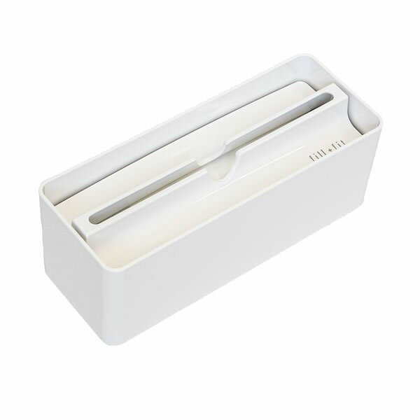 【10個セット】 オカ フィルフィット ペーパータオルケース リップタイプ スリム ホワイト ホワイトデー 紙製品 ティッシュケース 小判 材質 スリムタイプ ティッシュ ペーパー ケース シンプル キッチン 台所 住環境用品 ペーパータオル 便利 取りやすい