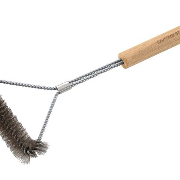 キャプテンスタッグ BBQ ワイドアミブラシ UH-3246 （ブラシ） ブラシ ワイド アミブラシ 屋外 レジャーソロキャンプ バーベキュー パール金属 こげ取り アウトドア ソロキャンプ ホワイトデー 掃除 キャプスタ キャプテン スタッグ