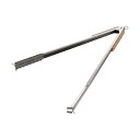 【10個セット】 キャプテンスタッグ 2WAY ダッチオーブン炭バサミ 45cm UG-3256 炭バサミ 火バサミ 炭用トング アウトドア つかみ ダッチオー...
