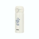 【12個セット】 サーモス 真空断熱ケータイマグ 400ml アイボリーホワイト JNL-405DS 水筒 保温 保冷 魔法びん ミッキーマウス ワンタッチ ミ...