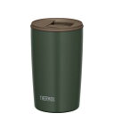 【12個セット】 サーモス 真空断熱タンブラー(フタ付き) 400ml フォレストグリーン JDP-401 名入れ ステンレス 蓋付き タンブラー ニチエー グ...
