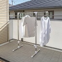 【4個セット】 積水樹脂 セキスイ ステンクラー ふとんほし 1台 FD-70S 物干し ベランダ シンプル 洗濯物 布団干し スタンド ステンレス シングル ...