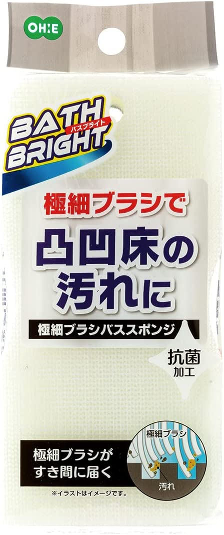 オーエ バスブライト 極細ブラシ　バススポンジ