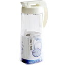 【24個セット】 岩崎工業 タテヨコ・イージーケアピッチャー 2.1L ホワイト K-1276 冷水筒 ポット タテヨコ イージケア ピッチャー 麦茶ポット ラストロウェア 横置き パッキン 一体 洗いやすい 耐熱 麦茶入れ ジャグ 広口 タテヨコ置ける 麦茶