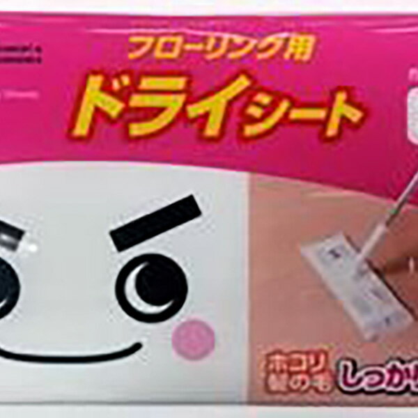 【60個セット】 レック ドライシート フローリング用 30枚入 SS-246 掃除 シート 床掃除 フロア ワイパー用 激落ちくん 業務用 おそうじシート 大量 激落ち 掃除用品 ホコリ取り フローリング掃除 清掃用品 モップ 各社共通サイズ 掃除シート