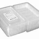 【10個セット】 大和物産 seasons フードパック M 100枚入 シーズンズ 使い捨て容器 食品容器 テイクアウト 屋台 弁当 キッチン 飲食店 ホワイ...