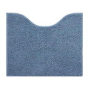 【20個セット】 オカトー ナチュラルトイレマット50×60 PB ナチュラル トイレマット プレーンブルー 滑り止め ズレにくい 無地 シンプル 丸洗い 柔らか ふわふわ 北欧風 足元マット トイレ用品 サニタリー トイレ マット トイレタリー すべり止め 足元 スタンダード
