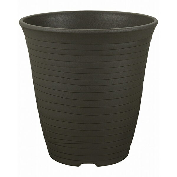 リッチェル エコル ハイポット 10号 ダークグレー(DG) 園芸エコル ダークグレー 植木鉢 ポット プランター 深型 丸型 園芸鉢 ガーデニング ナチュラル プラスチック 軽量 背の高い植物 エコルプレート 園芸用品 ガーデニング用品 園芸 ホワイトデー