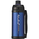 【20個セット】 タフコ スポーツボトル 1.0L アクティブボーイ2 ブルー F-2067 魔法瓶構造 直飲みタイプ ハンドル付き 水筒 直飲み ステンレス ...