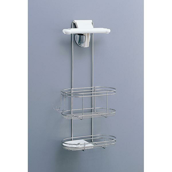 【10個セット】 伸晃 Belca シャンプーラック ステンレス シャワーラック FH-316 浴室 ...