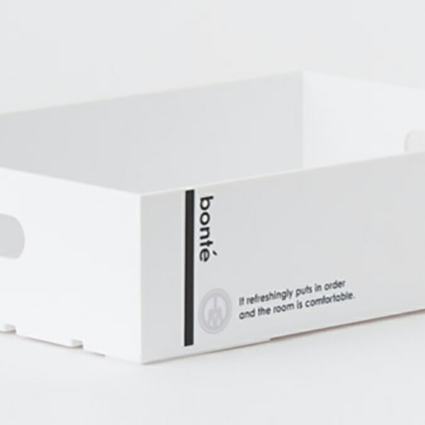 【24個セット】 八幡化成 ボンテ コンテナ 1013 ホワイト 収納ケース ボンテコンテナ 衣類収納 キャンプ用品 重ねられる ポリスチレン 耐熱 収納ボック...