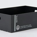 【16個セット】 八幡化成 ボンテ コンテナ 1015 ブラック 収納ケース 収納ボックス ボンテコンテナ 書類 キャンプ用品 キッチン収納 重なる 雑誌 衣類...