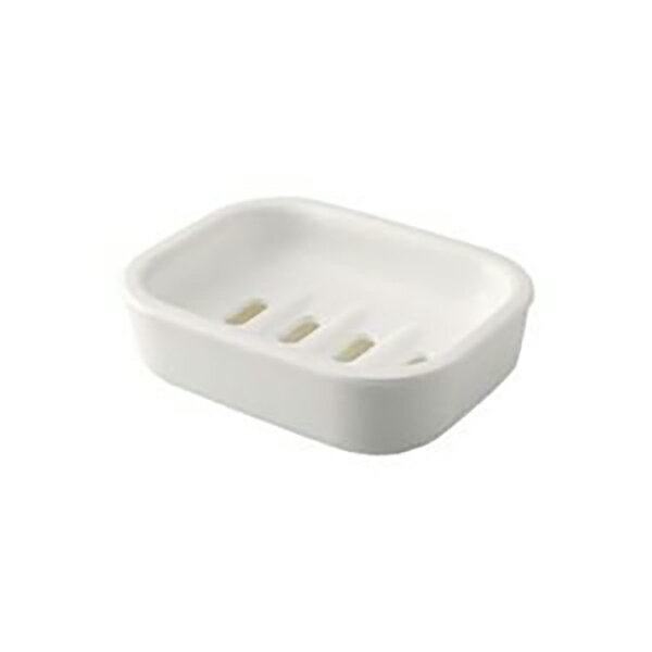 【10個セット】 リス H&H 石けん台 ホワイト (石けん台 ホワイト) 防カビ加工 石けん台 ホワイト 石鹸置き 石鹸台 ソープディッシュ 浴室 風呂 バス...