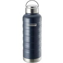 【12個セット】 カクセー 真空二重ステンレスボトル 1L ネイビー MF-10 名入れ レジャーボトル 水筒 直飲み 真空二重 ステンレスボトル 保温 保冷 ...