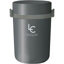 【24個セット】 アスベル ランタスCAFE スープ容器付き 保温ランチボックス 700ml グレー HLB-B700 弁当箱 保温弁当箱 お弁当箱 保温 大容...