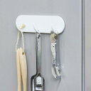 【16個セット】 吉川国工業所 Mag-On マグネット3連フック ホワイト ( キッチンツールフック 壁掛け ) 壁掛けフック 収納 フック マグネット マグ...