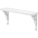 【30個セット】 吉川国工業所 Like-it タオルバーシェルフ スクエア ホワイト SSR-01 壁面収納 小物整理 フック付き 取り付け簡単 小物収納 収納グッズ ホワイトデー 吉川国 ライクイット ランドリー収納 タオル掛け ラック メッシュ ワゴン