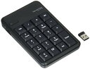 エレコム TK-TDM017BK ELECOM USB-A テンキー ワイヤレス(レシーバー付属) メンブレン 1000万回高耐久 ブラック 無線タイプ ワイヤレス キーボード メンブレン式 無線 高耐久 テンキーパッド オレンジブック レシーバー付属 無線テンキー 送料無料(2)