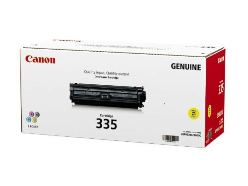 キャノン 8670B001 CANON トナーカートリッジ335Y トナー交換 プリント 国内純正品 カートリッジ 印字枚数 純正 イエロートナー キヤノン 用品 印刷 オフィス トナーカットリッジ イエロー 文房具 レーザープリンタ サテラ パソコン インク 送料無料