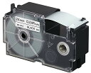 【4個セット】カシオ 透明テープ 24mm 透明 ( 黒文字 ) ラベル用品 本体色 カートリッジ テープ ラベルライタリボン 純正 粘着タイプ テープライター 用品 オフィス ラベラー テープカートリッジ ラベル 文房具 ラベルプリンタ オフィス機器 送料無料