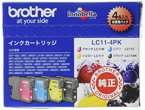 【正規代理店】 ブラザー LC11-4PK 工