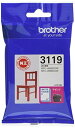【3個セット】 ブラザー LC3119M 工業 【brother純正】インクカートリッジマゼンタ(大容量) 対応型番:MFC-J6983CDW、MFC-J6583CDW、MFC-J5630CDW カートリッジ インクカートリッジ 大容量 純正 ブラザー販売 送料無料
