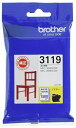 【3個セット】 ブラザー LC3119Y 工業 【brother純正】インクカートリッジイエロー(大容量) 対応型番:MFC-J6983CDW、MFC-J6583CDW、MFC-J5630CDW カートリッジ インクカートリッジ 大容量 純正 イエロー大容量 送料無料