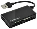 グリーンハウス GH-CRM1A-BK SDXC対応USB2.0カードリーダ/ライタ ブラック バスパワー カード リーダー ノートパソコン パソコン カードリーダー メモリカード メモリーカード パソコン周辺機器 送料無料(2)