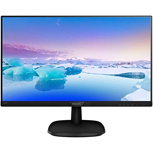 【正規代理店】 日本フィリップス 223V7QJAB/11 PHILIPS 21.5型ワイド液晶ディスプレイ ブラック 5年間フル保証（フルHD/DP/HDMI/D-Sub/スピーカー搭載）