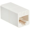 【7個セット】 エレコム LD-RJ45JJ6Y2 ELECOM CAT6中継コネクタ コンパクトサイズ ホワイト コンパクトタイプ 配線 モジュール 延長コネ...