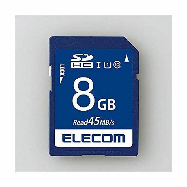 【正規代理店】 エレコム MF-FS008GU11R ELECOM MF-FSU11Rシリーズ データ復旧SDHCカード 8GB