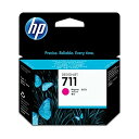 【2個セット】 HP CZ131A 日本 711インクカートリッジマゼンタ29ml 送料無料