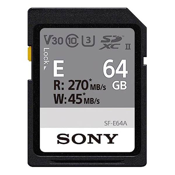 【2個セット】 SONY SDXC UHS-II メモリーカード Class10 64GB パソコン ...