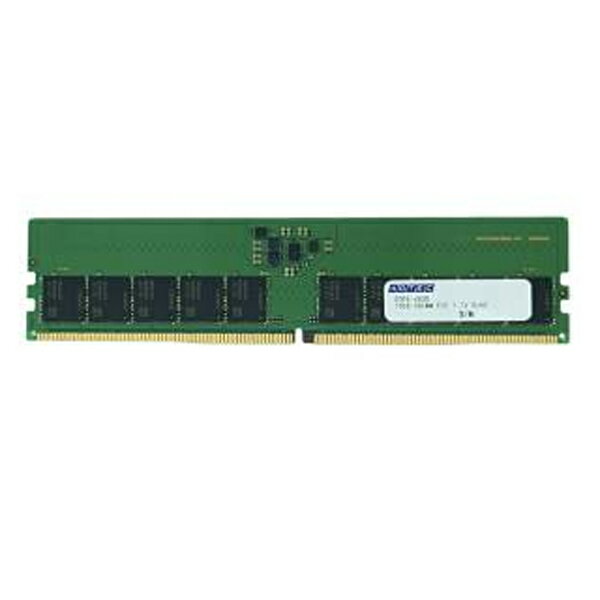 アドテック DDR5-4800 UDIMM ECC 32GB 2Rx8 増設メモリ メモリ サーバ用 ...