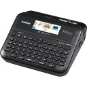 ブラザー ラベルライター ピータッチ PT-D610BT(3.5mm-24mm幅/TZeテープ) ブラック ブラザー販売 ラベル幅 キーボード ラベル パソコン...