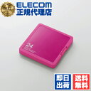 【正規代理店】 エレコム CMC-SDCPP24PN SD/microSDカードケース(プラスチックタイプ)SD12枚+microSD12枚収納 ELECOM メモリカードケース プラスチックタイプ インデックスカード コンパクト メディアケース 記録メディア プラスチック テープ 送料無料