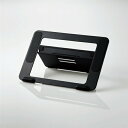 【2個セット】 エレコム TB-DSDRAWBK タブレット用4アングルドローイングスタンド ブラック
