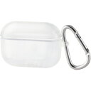 【10個セット】 エレコム AVA-AP2UC2CR AirPods Pro対応アクセサリ ソフトケース カラビナ付 クリア